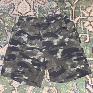 Carhartt Boys's Athletic Camo Shorts - Black and Green
